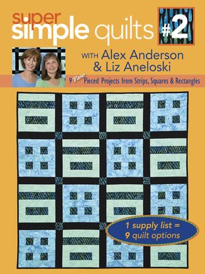 cover image of 9 New Pieced Projects from Strips, Squares & Rectangles